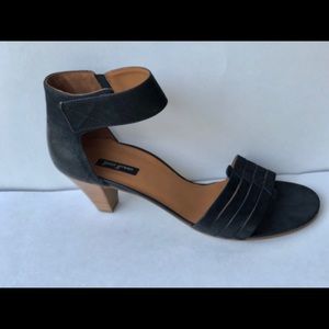 Paul Green Jasmine Black Leather Sandal EU6.5 US9